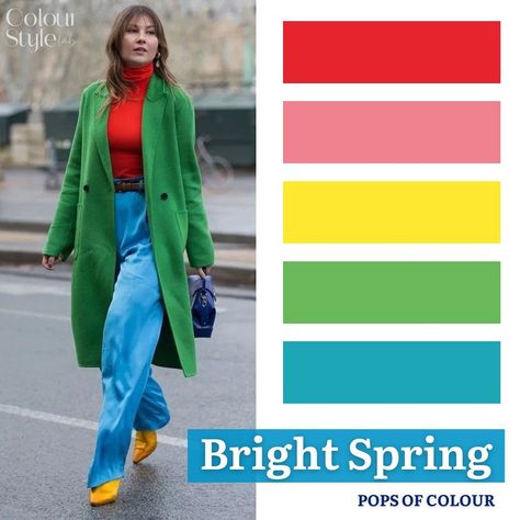 Some of the best colours, neutrals and colours to avoid for BRIGHT SPRING. . . . . . . . #colouranalysis #brightspring #springpalette #style #color #coloranalysis Spring Colors Clothes, Clear Spring Neutrals, Spring Bright Palette, Clear Spring Celebrities, Bright Spring Neutrals, Bright Spring Capsule Wardrobe, Bright Spring Color Palette Outfit, Bright Spring Wardrobe, Kettlewell Spring