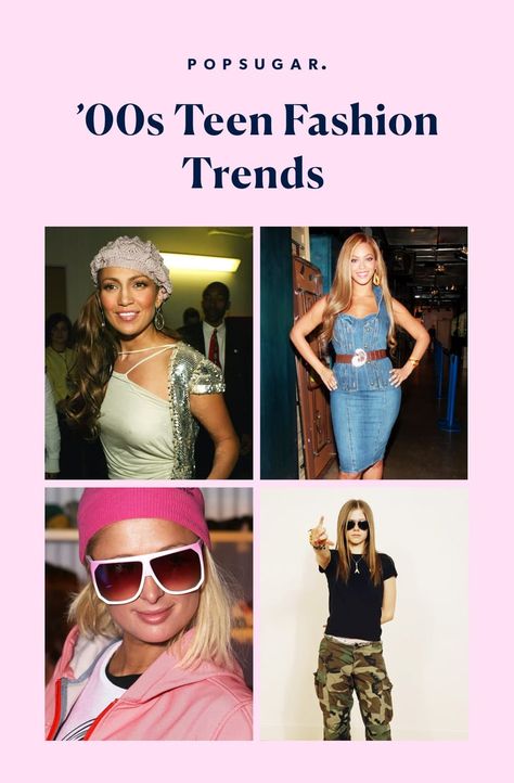 Teen Fashion Trends From the Early 2000s Women’s 2000s Fashion, 2000fashion Outfits, Y2k Early 2000s Fashion Trends, Y2k 2000s Fashion Outfits Party, 2003 Style Fashion, 2000 Dress Up Party, 2000s Trends Fashion, 2000 Theme Outfits, Early 2000s Womens Fashion