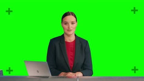 Female Newscaster Talking Green Screen Background News Studio #AD ,#Talking#Green#Newscaster#Female Animation Ideas, Effects Animation, News Reporter, Screen Background, Green Screen Backgrounds, New Readers, News Studio, Green Screen, Stock Video