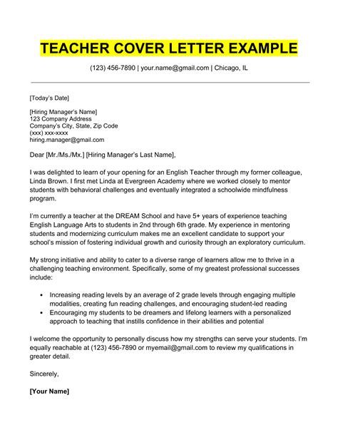 Cover Letter Template Teaching Position 26+ Cover Letter For Teaching Position Cover letter teacher, Teaching from www.pinterest.comTable of ContentsIntroductionParagraph 1 - Importance of a...  #Cover #Letter #Teaching #Template Teaching Cover Letter, Teacher Cover Letter Example, Teaching Template, Cover Letter Teacher, College Teaching, Job Teacher, Application Template, Job Letter, Application Cover Letter