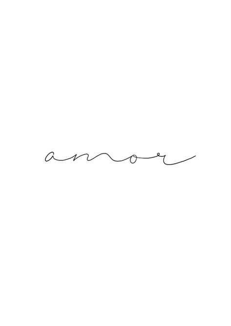 Spanish Writing Tattoo, Spanish Tattoos, Amor Tattoo, Lovely Tattoo, Thumb Tattoos, Cursive Tattoos, Small Pretty Tattoos, Writing Tattoos, Quotes Tattoos