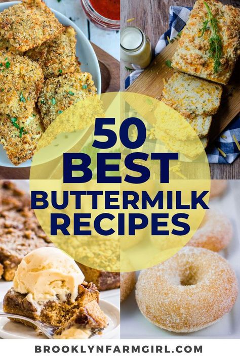 Buttermilk Recipes Homemade, Buttermilk Dessert Recipes, Leftover Buttermilk, Buttermilk Banana Bread, Blueberry Banana Bread, Sweet Potato Bread, Buttermilk Chicken, Buttermilk Recipes, Lemon Bread