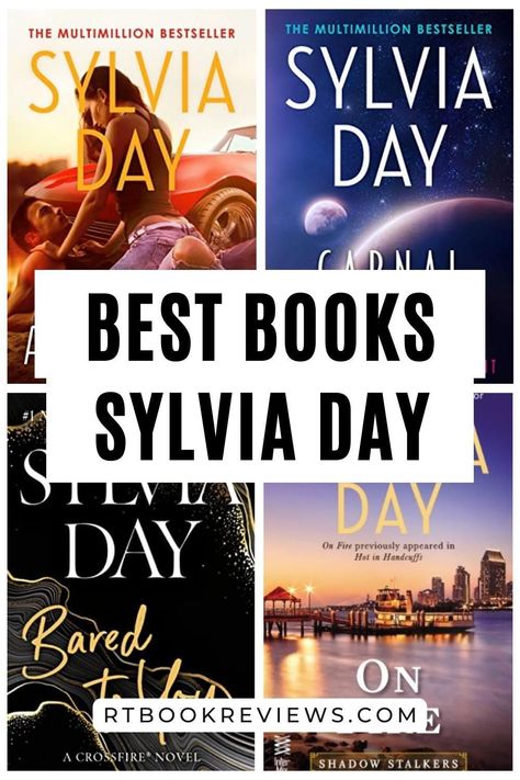 Looking for a new book to read? If you love romance novels, you'll love Sylvia Day! Tap here to see all of Sylvia Day's romance books ranked to find your next read! #bestbooks #sylviaday #romancenovels Sylvia Day Books, Crossfire Series, Contemporary Romance Books, Sylvia Day, Book To Read, Contemporary Fiction, Best Books, Day Book, Paranormal Romance