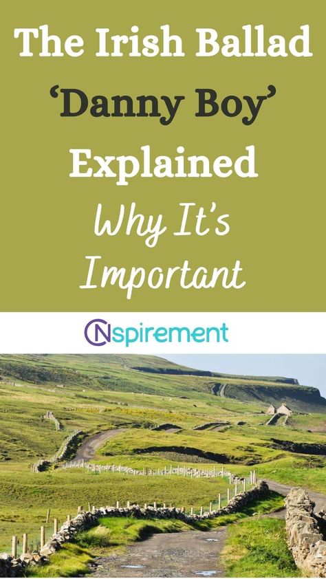 Ever heard of the traditional Irish song Danny Boy and wondered what it means? Find out more about the roots of this song and how it’s played an important part in Irish history. Irish Songs, Danny Boy, Irish History, Irish Traditions, The Roots, Wonder, Songs, History