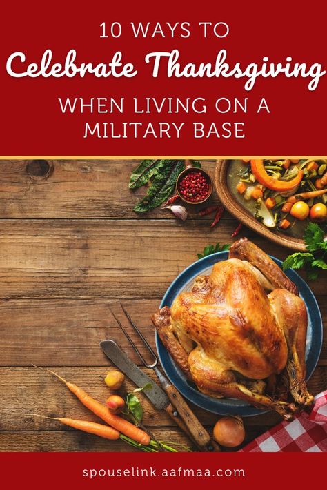 The holidays can be lonely for those living on a military base. SpouseLink’s top 10 tips can make your Thanksgiving a happy one, no matter where you are. Military Base, Top 10, Thanksgiving, Matter, Make Your, Holidays, Make It Yourself, Celebrities, 10 Things