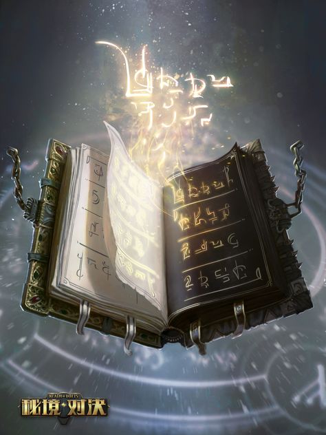 The Book of Fravian Realm of Duels (White Deck), Vadim Marchenkov on ArtStation at https://www.artstation.com/artwork/3nYAm Magic Spell Book Art, Fantasy Spell Book Art, Fantasy Stone, Magic Book Fantasy Art, Magical Scroll, White Magic Book, Grimore Books Fantasy Art, Fantasy Magic, Creation Art