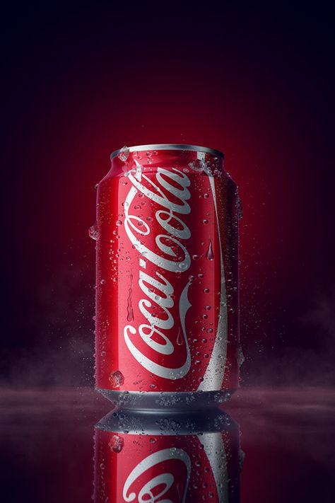 Coca-Cola CGI :: Behance Pepsi Product Photography, Drink Product Photography Ideas, Splash Photography Ideas, Coca Cola Photography, Coca Cola Lata, Take Photos Of Products, Coca Cherry, Coca Cola Advertisement, Coke Commercial