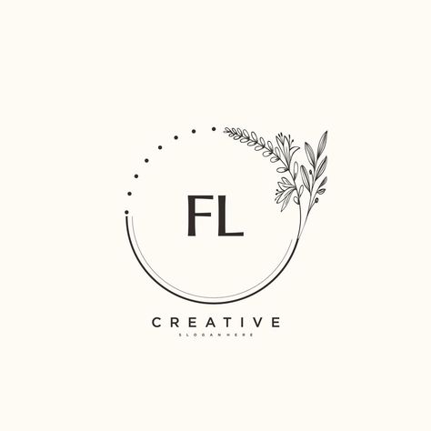 FL Beauty vector initial logo art, handwriting logo of initial signature, wedding, fashion, jewerly, boutique, floral and botanical with creative template for any company or business. Wedding Company Logo, Beauty Vector, Art Handwriting, Handwriting Logo, Handwritten Logo, Initial Logo, Anniversary Logo, Logo Art, Initials Logo