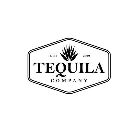 Tequila Costume, Tequila Logo, Tequila Design, Brand Moodboard, Skull Logo, Logo Designs, Tequila, Mood Boards, Vector Art