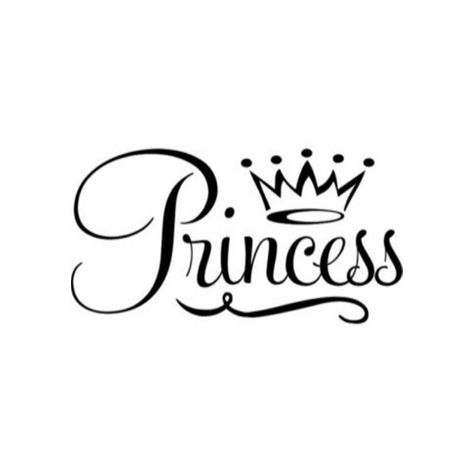 Wall Decals Girls Room, Princess Logo, Princess Tattoo, Luxurious Bed, Vinyl Wall Art Decals, Name Wall Decals, Henna Tattoos, Bed Linens, Princess Crown