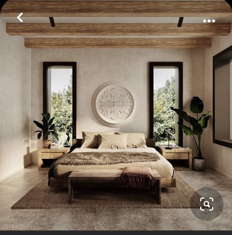 Concrete Effect Paint, Warm Interior, Architecture 3d, V Ray, 3d Modeling, Dream Home Design, 인테리어 디자인, House Inspiration, Home Decor Bedroom