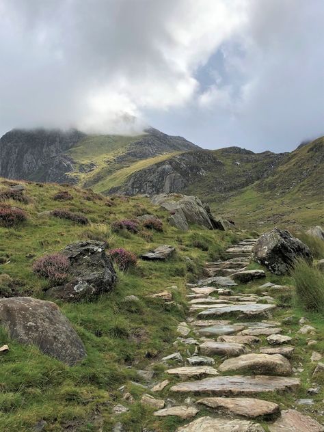 Devil's Kitchen Trail in Snowdonia National Park, Wales Snowdonia National Park Wales, Snowdonia Aesthetic, Welsh Countryside Aesthetic, Welsh Forest, Wales Scenery, Medieval Wales, Wales Countryside, Wales Aesthetic, Wales Nature