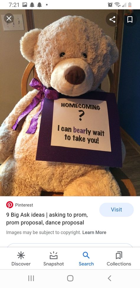 Bear Prom Proposal, Cute Homecoming Proposals, Asking To Prom, Dance Proposal, Prom Proposal, Homecoming Proposal, Graduation Party, Homecoming, Bears