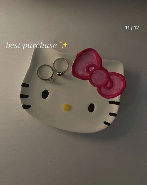 10 Stunning Air Dry Clay Coaster Designs to Try Today Hello Kitty Modeling Clay, Kuromi Clay Tray, Hello Kitty Trinket Dish, Hello Kitty Air Dry Clay Ideas, Hello Kitty Ash Tray Clay, Hello Kitty Clay Tray, Clay Y2k Ideas, Clay Hello Kitty Ideas, Hello Kitty Ashtray