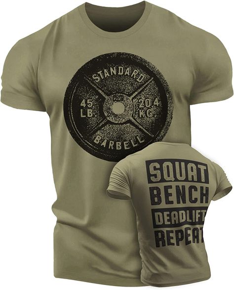 Amazon.com: Squat Bench Deadlift Workout Shirt for Men Funny Gym Lifting Motivational Saying (01. Squat Bench Deadlift Green) : Clothing, Shoes & Jewelry Funny Gym Tshirts, Deadlift Workout, Crossfit Tshirts, Squat Bench Deadlift, Gym Lifting, Baggy T-shirt, Funny Gym, Motivational Sayings, Mens Workout Shirts