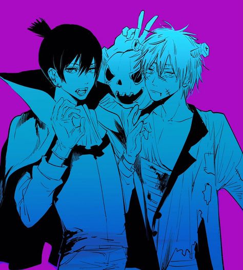 daily csm trio on Twitter: "aki, denji & power from chainsaw man in halloween costume illustrated by yokoyari mengo (mangaka of kuzo no honkai and illustrator for oshi no ko) 💗… https://t.co/6UgJ1kMtKa" Chainsaw Man Halloween, Csm Trio, Csm Aki, Denji Power Aki, Aki Denji Power, Power From Chainsaw Man, Chainsaw Man Aki, Denji Csm, Scums Wish