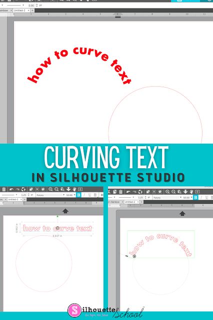 How To Curve Text In Silhouette, Silhouette Studio Tutorials, Vinyl Projects Silhouette, Freebie Svg, Silhouette School Blog, Cameo Crafts, Silhouette Cameo Crafts, Silhouette Curio, Silhouette School