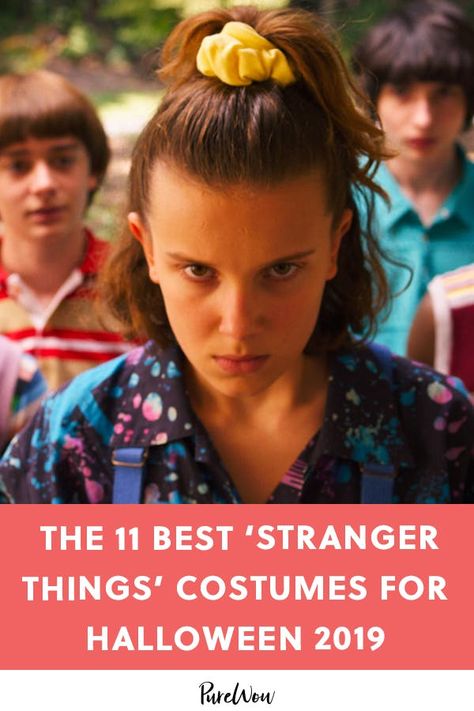 Stranger Things Party Costumes, Stranger Things Duo Costumes, El Stranger Things Costume, Stranger Thing Costumes Ideas, Diy Eleven Costume Stranger Things, Joyce Stranger Things Costume, Easy Stranger Things Costume, El Stranger Things Outfit, Eleven Stranger Things Costume Diy