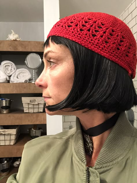 70s Crochet Hat, 90s Crochet Hat, Leon The Professional Costume, Trending Summer Nails 2023, Trending Winter Nails, Crochet Hair Net, Knitted Aesthetic, Trending Acrylic Nails, Knit Aesthetic