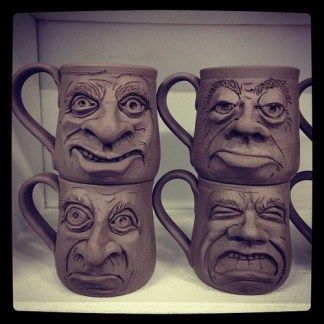 New Face Mugs (1-2) | Face jugs/cups | Pinterest | Face Mug, Mugs ... Ceramic Pinch Pots, Face Jugs, Ceramic Art Sculpture, Clay Mugs, Face Mug, Pottery Sculpture, Ceramics Projects, Ceramics Ideas Pottery, Sculpting Clay