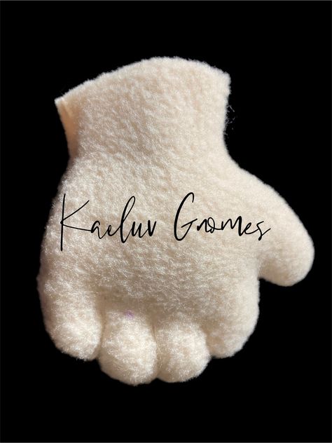 DIY Gnome Hands, Pattern Hands, PDF Pattern and Tutorial, How to Make Gnome Hands, Gnome Hands, Gnome Mitten, Doll Making, Sewing Pattern - Etsy Gnome Hands, Diy Gnome Doll, Hands Tutorial, Dolls Handmade Diy, Diy Gnome, Gnome Tutorial, Tutorial Sewing, Serger Sewing, Baby Doll Pattern