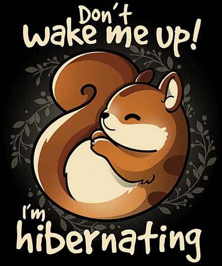 I'm hibernating t-shirt Hibernation Quotes Funny, Hibernate Quotes Life, Hibernation Quotes, Cute Animal Quotes, Oversized Shirts, Cute Animal Drawings Kawaii, Anime Animals, Cute Cartoon Drawings, Cute Disney Wallpaper