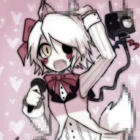 Mangle Fnaf Banner, Foxy And Mangle Matching Pfp, Fnaf 2 Aesthetic, Mangle Fnaf Pfp, Mangle Pfp, Kawaii Fnaf, Mangle Cosplay, Fnaf Matching Pfp, Fnaf Mangle