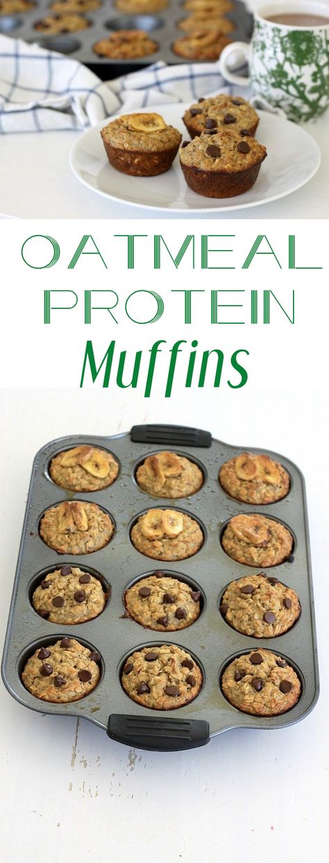 We are obsessed with these one-bowl oatmeal protein muffins! This recipe is low in sugar, flexible with substitutions and includes nut butter, chia seeds and flaxseeds (all protein sources). And they are delicious! Recipe here: http://www.ehow.com/how_5680530_make-oatmeal-protein-muffins.html?utm_source=pinterest.com&utm_medium=referral&utm_content=freestyle&utm_campaign=fanpage Oatmeal Protein Muffins, Work Snacks, Oatmeal Protein, Muffins Blueberry, Healthy Protein Snacks, Snacks Healthy, Protein Muffins, Protein Powder Recipes, Powder Recipe