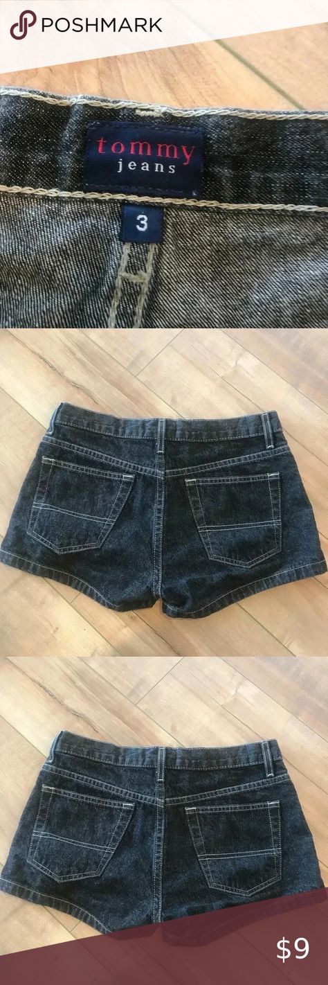 4/$25 Tommy Hilfiger Jean Shorts Junior Sz 3