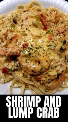 Lump Crab Pasta, Homemade Cajun Alfredo Sauce, Lump Crab Recipes, Recipes For Shrimp, Cajun Alfredo Sauce, Crab Pasta Recipes, Crab And Shrimp Recipe, Cajun Alfredo, Seafood Dish Recipes