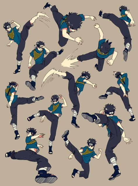 Fine I'll Sign Up — yoyo0109: (pose reference) shisui kick!!! Action Pose Reference, Body Reference Drawing, Trendy Art, Animation Reference, Poses References, Dynamic Poses, Figure Drawing Reference, Anatomy Reference, Anime Drawings Tutorials