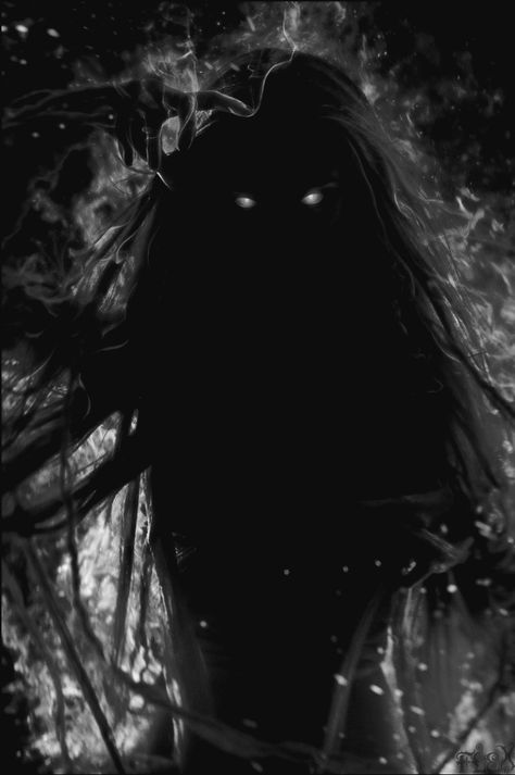 Female Demon Aethstetic, Dark Goddess Aesthetic Art, Dark Entity Aesthetic, Shadow Witch Character, Tortured Soul Art, Shadow Witch Art, Dark Sorceress Aesthetic, Shadows Aesthetic Dark, Dark Urban Fantasy Aesthetic