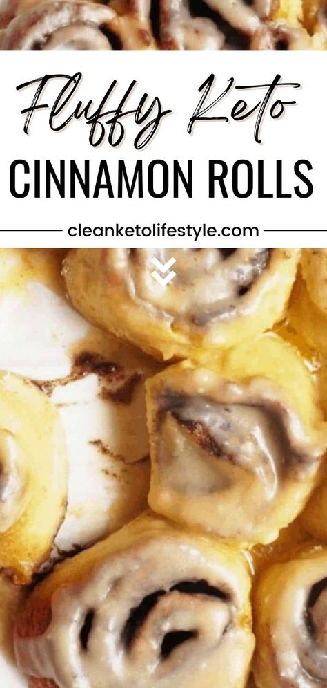 These Keto Cinnamon Rolls are our "keto-fied" version of classic, home-style cinnamon rolls. They’re fluffy, soft, and topped with the most amazing brown butter icing you ever tasted! These rolls are keto, low-carb, gluten-free, and grain-free! There is nothing better than a warm cinnamon roll straight out of the oven? It's pure deliciousness! Best Keto Cinnamon Rolls, Keto Low Carb Cinnamon Rolls, Keto Caramel Pecan Rolls, Keto Cinnamon Raisin Bread, Fathead Dough Cinnamon Rolls, Keto Cinammon Roll, Cinnamon Rolls With Almond Flour, High Protein Low Carb Cinnamon Rolls, Low Carb Sweet Breakfast