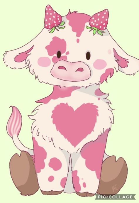 Strawberry Cow, Cow