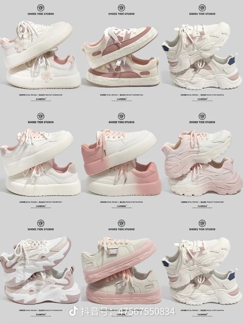 Korean Shoes Aesthetic, Korean Shoes Sneakers, Casual Shoes Women Sneakers, Korean Shoes, Trendy Shoes Sneakers, Dr Shoes, Fashion Shoes Heels, Pretty Shoes Sneakers, Shoes Heels Classy