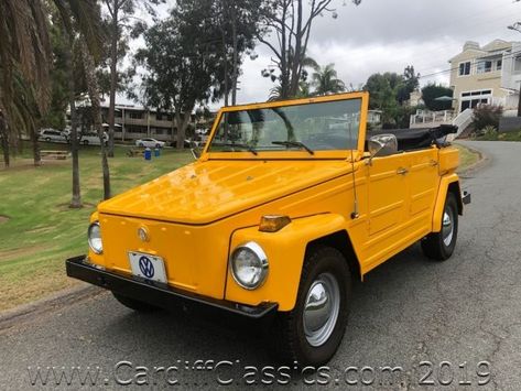 Volkswagen Truck, Safari Vw, Volkswagen Thing, Volkswagen 181, Custom Wheels Trucks, Vw Thing, Car Reference, Custom Truck Parts, Encinitas California