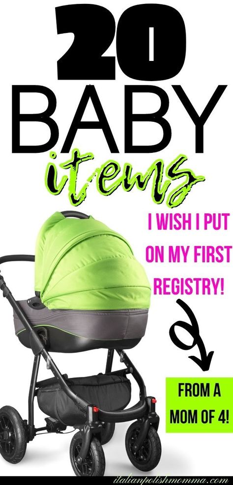 Baby registry products that every mom will need! Here are 20 baby registry items I wish I had on my very first baby registry checklist! After having 4 babies, these are the baby must-haves I wish… More Baby Boy Registry, Baby Registry Checklist Printable, Top Baby Items, Baby Items Must Have, Baby Essential Checklist, Best Baby Items, Best Baby Registry, Baby Registry List, Amazon Baby Registry