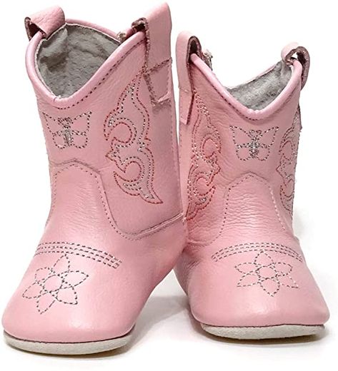 Baby Cowgirl Boots, Baby Cowgirl, Cowgirl Shoes, Dress And Cowboy Boots, Baby Cowboy Boots, Cowboy Boot Outfits, Newborn Crib, Pink Cowgirl Boots, Dresses With Cowboy Boots