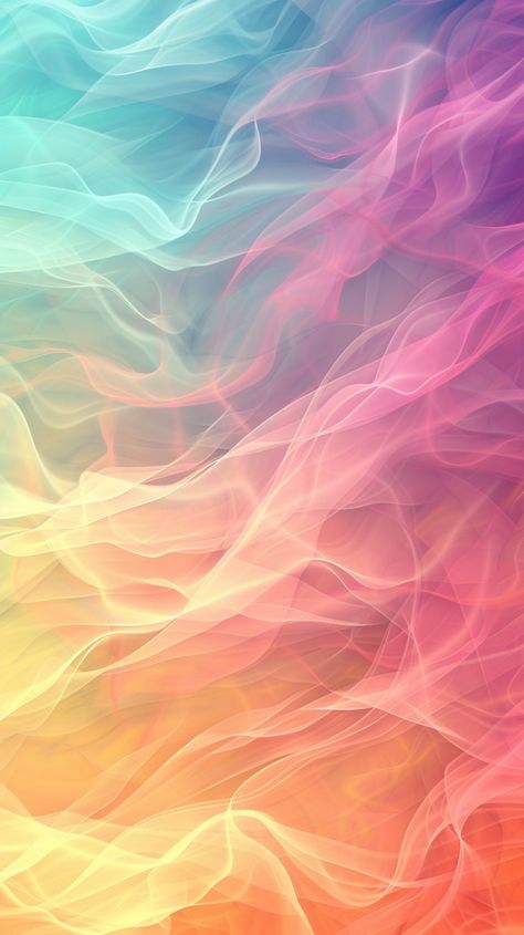 Pastel Swirl Wallpaper, Vibrant Wallpaper Iphone Aesthetic, Rainbow Colour Wallpaper, Color Blend Wallpaper, Bright Wallpaper Backgrounds, Rainbow Background Wallpapers, Cellphone Wallpaper Backgrounds Android, Rainbow Background Aesthetic, Opal Wallpaper