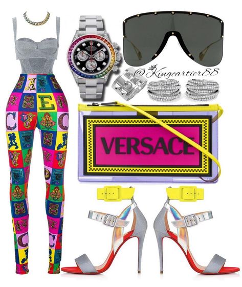 Dope Fashion, Outfit Vestido, Diva Design, Style Hijab, Fashion Diva, Versace Outfit, Looks Street Style, Diva Fashion, Mellow Yellow