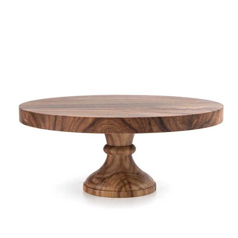 Wood Turned Cake Stand, Log Creations, Cake Plate With Dome, Display Cake, Cup Stand, Footed Cake Plate, Wedding Car Decorations, Wooden Cake Stands, Cake Stand Display