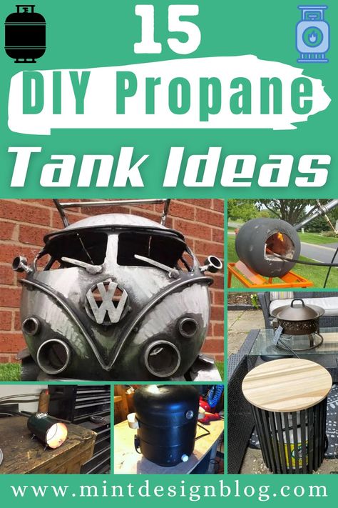 Upcycle Propane Tank, Repurpose Propane Tank, Old Propane Tank Projects, Old Propane Tanks Ideas, Painting Propane Tanks Ideas, Paint Propane Tank Ideas, Freon Tank Diy Projects, Propane Tanks Ideas, Large Propane Tank Art