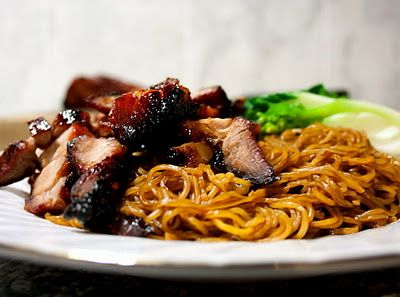 Dry Tossed Egg Noodles With Char Siu 叉燒撈麵 Fresh Egg Noodles, Family Dishes, Char Siu, Asian Noodles, Egg Noodles, Noodle Bowls, Noodle Recipes, Pork Recipes, Home Cooking