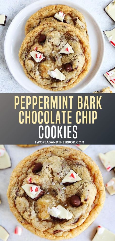 Cookies Gift Ideas, Salted Caramel Pretzels, Chocolate Chip Shortbread Cookies, Cookies Gift, Toffee Cookies, Perfect Chocolate Chip Cookies, Butterscotch Chips, Peppermint Bark, Incredible Recipes