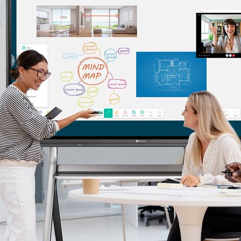 Using a smart board with an interactive display for virtual and in-person conferences can transform your team's communication. This is possible with Meetboard 3's Digital Whiteboard App and its rich features. Check it out: https://www.techtimes.com/articles/279231/20220816/how-to-make-meetings-interactive-and-fun-with-ag-neovo-smart-board-s-features.htm #interactivedisplay #interactivewhiteboard #virtualcollaboration #digitalwhiteboard #software #app #Meetboard3 #AGNeovo Digital Whiteboard, Workplace Collaboration, Smart Boards, Interactive Whiteboard, Interactive Display, Quality Education, Simple App, Smart Board, Video Conferencing