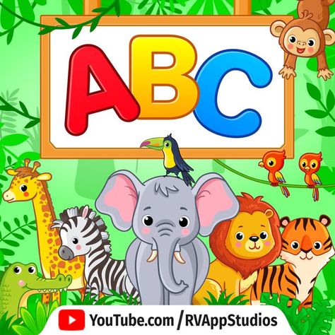 Alphabet Songs For Kindergarten, Learn Alphabet For Kids, Preschool Rhymes, Kids Learning Alphabet, Learn Alphabet, Learning Alphabet, Ultra 4k, Children Songs, Abc Song