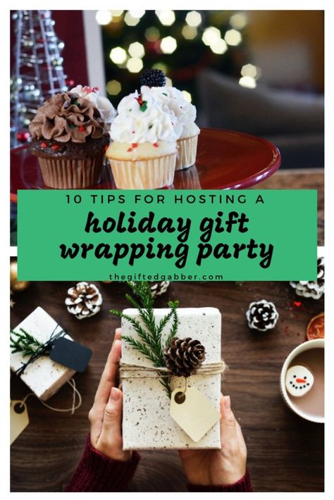 Christmas Wrapping Party Ideas, Gift Wrapping Party Christmas, Gift Wrapping Party Ideas, Wrapping Party Ideas Christmas, Christmas Wrapping Party, Rs Activities, Resident Events, Gift Wrapping Party, Holiday Gift Wrapping