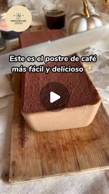 Yummy Desserts Easy, Corn Bread Recipe, Coffee Dessert, No Cook Desserts, Food Recepie, November 9, Sin Gluten, Coffee Recipes, Easy Desserts