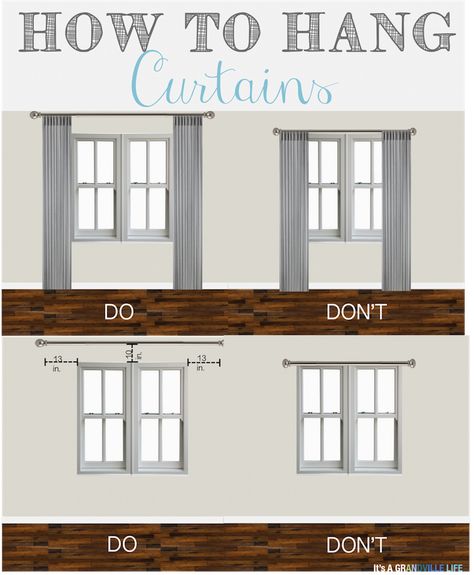 This post has so many great tips on how to hang curtains!! Definitely will have to remember this for my home! Black Velvet Living Room, How To Hang Curtains, Koti Diy, Hang Curtains, Pocket Window, Velvet Living Room, Room Curtains, How To Hang, Hanging Curtains