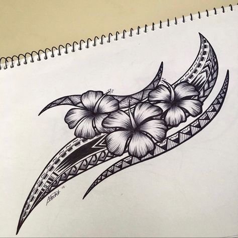 Polynesian Lotus Flower Tattoo, Hip Tamoko Tattoo, Upper Chest Shoulder Tattoo Female, Chest And Rib Tattoo Female, Hawaiian Women Tattoos, Pohnpei Tattoo, Polynesian Flower Tattoo Designs, Hawaiian Woman Tattoo, Samoan Back Tattoo For Women